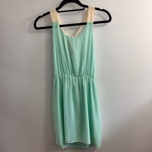 LuLu’s Bow Strap Dress | Mint | M